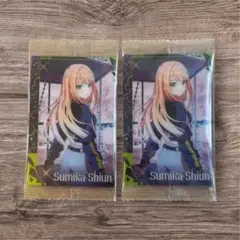 【未開封】学園アイドルマスター 紫雲清夏 カード 2枚セット