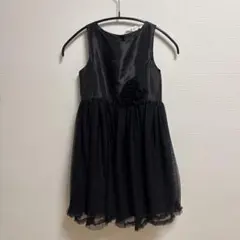 120 H&M　ワンピースドレス チュール ラメ