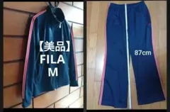 FILA ネイビー ジャージ　上下　Мサイズ　美品