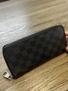 【美品】 ルイヴィトン ダミエ　グラフィット　ジッピーオーガナイザー 長財布