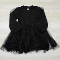 美品！！SHEIN 黒 ワンピース 120㎝　ハロウィンコスチューム