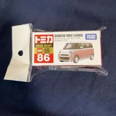 トミカ86 ダイハツ ムーブキャンバス ピンクのサムネイル