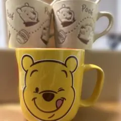 くまのプーさん マグカップ3点
