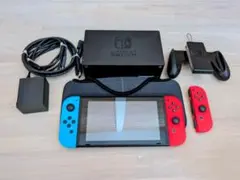 Nintendo Switch本体 ＋純正ジョイコン1個＋純正ソフトケースセット