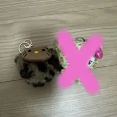 ヒョウ柄・レオパード柄キーホルダーセット