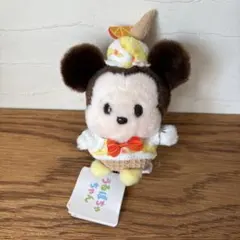 ディズニー うるぽちゃちゃん ミッキー アイスクリーム ぬいぐるみ タグ付き