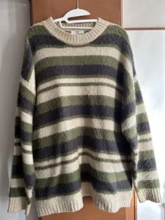 WEGO ボーダーニット ボーダーセーター