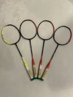 バドミントンラケット 4本セット ジャンク品 - メルカリ