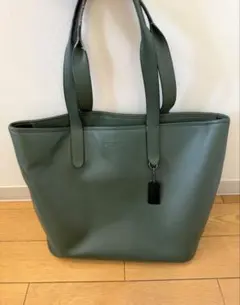 【COACH】トートバッグ グリーン