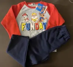 送料込！　タグつき！新品・未使用！　パウパトロール　パジャマ　裏起毛　110cm