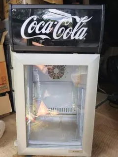 Coca-Cola 冷蔵庫 本体 小型 ショーケース　実働品！　非売品のサムネイル