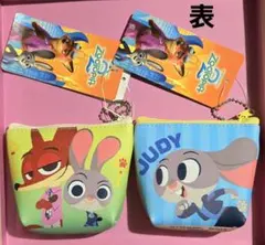 ズートピア2　ポーチ　キャラクターポーチ