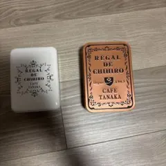 カフェタナカ　お菓子缶2個セット