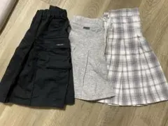 コムサイズム　スカート　3枚セット　子ども服