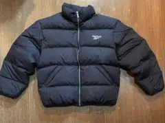 リーボック ダウンジャケット L 刺繍ロゴフルジップ