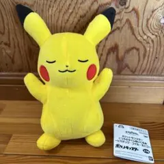 ポケットモンスター　くつろぎタイムぬいぐるみ　ピカチュウ