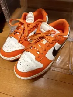 NIKE DUNK LOW オレンジ ホワイト スニーカー