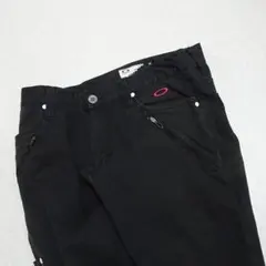 00s- OAKLEY オークリー カーゴパンツ ゴルフ ストライプ ブラックのサムネイル