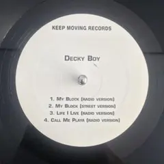 DECKY BOY G-RAP G-FUNK レコード DECKY BOY G-RAP G-FUNK レコード - メルカリ