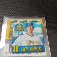 オリックスバファローズ　山下舜平大　サインユニ 専用 EPOCH 2021 オリックス 山下舜平大 ルーキー 直筆サインカード