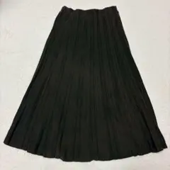 Mila Owen ミラオーウェン　ロング プリーツ　ニット　スカート　S