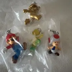 スーパーマリオめじるしアクセサリー2 マリオ カプセルトイセット 4種