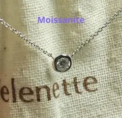 elenette モアサナイト ネックレス シルバーのサムネイル