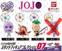 ジョジョの奇妙な冒険 スタンドフィギュアコレクション07 新品未開封３体セット
