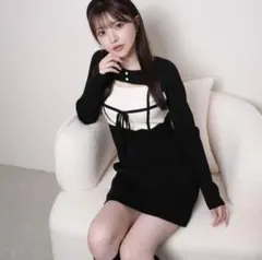 LIP SERVICE ミニワンピ S