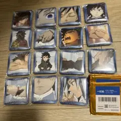 鬼滅の刃　ufotable 柱展　マニアック　缶バッジ 冨岡義勇 15点　コンプ