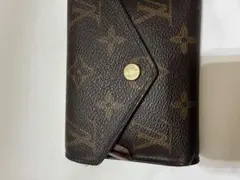 ルイヴィトン モノグラム ヴィクトリーヌ 三つ折り財布 ブラウン