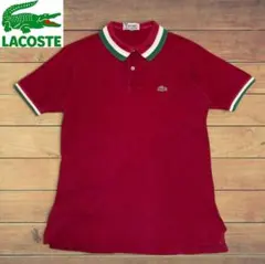 90s LACOSTE SPORT 半袖ポロシャツ 文字ワニ BOXシルエット - メルカリ