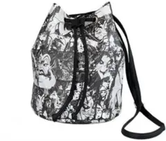 ディズニー　ヴィランズ　ショルダー巾着バッグ