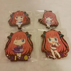 五等分の花嫁　二乃　ラバーマスコット　セット