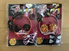 【新品未使用】ハロウィン　ヘアアクセ2セット　カチューシャ　ヘアゴム　ヘアピン
