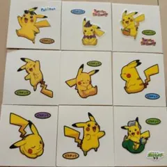 ポケモンパンシールデコキャラシール ピカチュウ