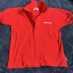 Miki House 赤 ポロシャツ 100cm レトロ