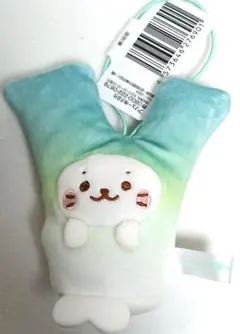 しろたん×初音ミク マスコット ぬいぐるみ　ネギ