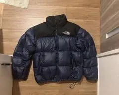 THE NORTH FACE ヌプシ ダウンジャケット 700 ネイビー 青のサムネイル