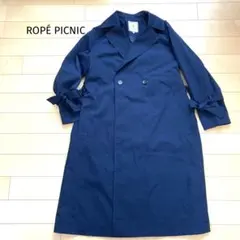 美品★ROPÉ PICNIC ロペピクニック ネイビー トレンチコート 38