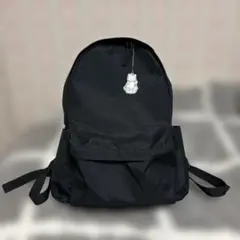 【無印良品】肩の負担を軽くする　撥水リュックサック　ブラック