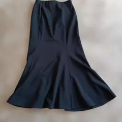 GU　カットソーマーメイドスカート　ブラックＳ