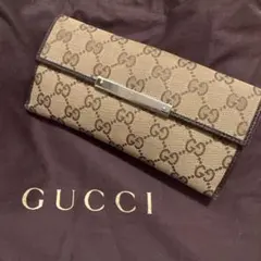 GUCCI GGパターン 三つ折り財布