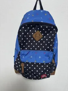 ドット　星　backpack ブルー　ネイビー　リュック　dickies popのサムネイル