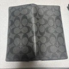 Coach ブラック レザー 長財布