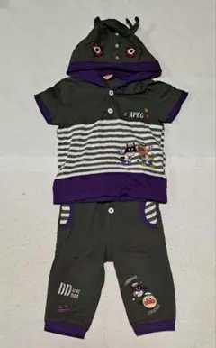 だだんだん　マリンTシャツ&ボトムス　サイズ110