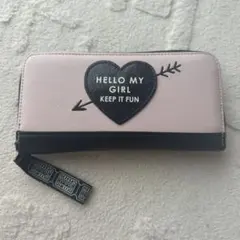 HELLO MY GIRL ラウンドファスナー長財布