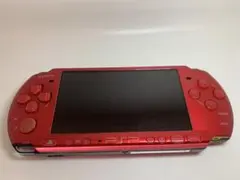 SONY PSP3000 レッド　(ジャンク品)
