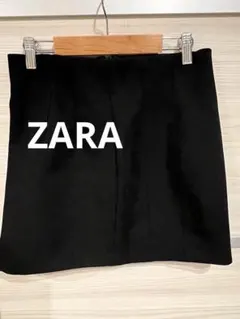 ZARA ブラック タイトミニスカート