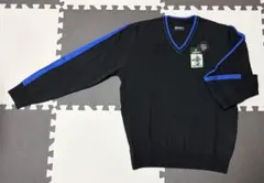 【新品・タグあり】ゴルフウェア　Ｖネックニットセーター　Lサイズ
